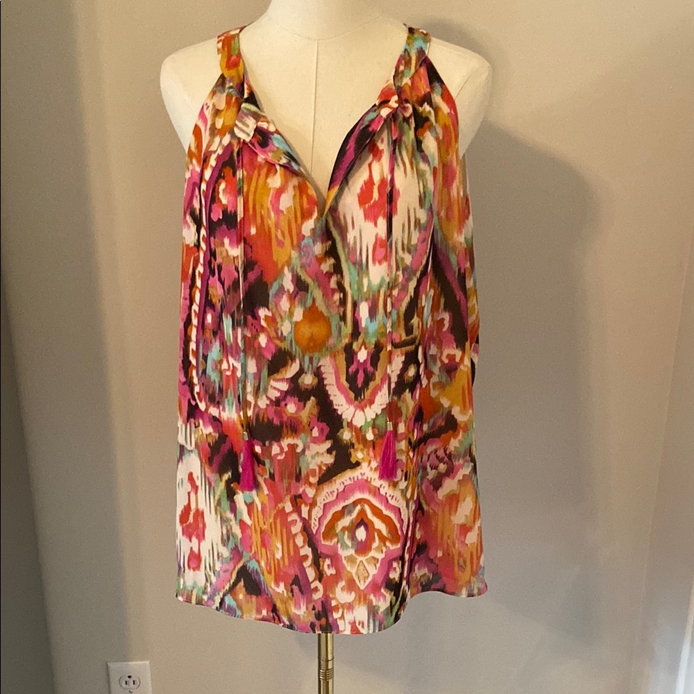 Multicolor Sleeveless Women's Top